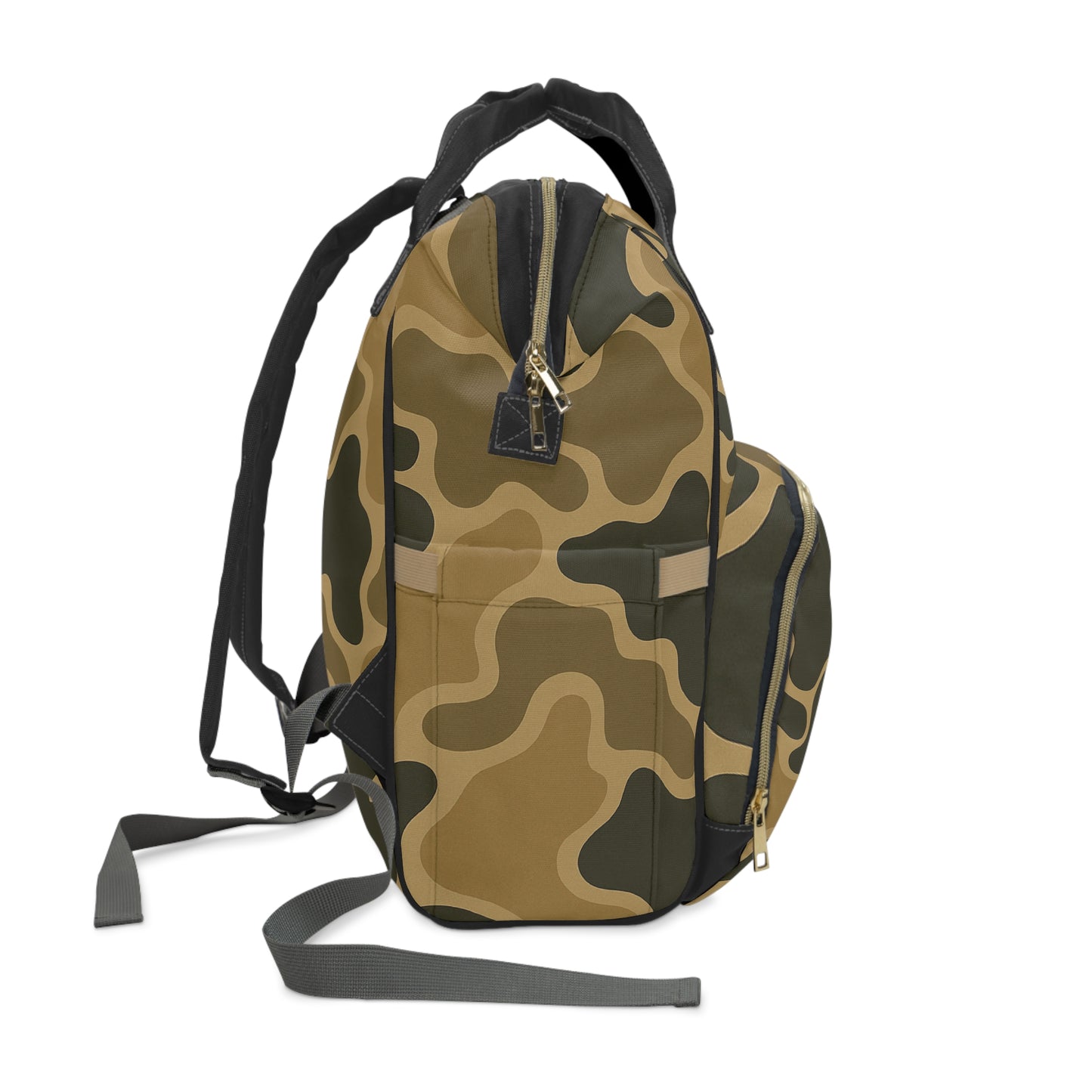 Eastern Limit Co. Camo Multifunctional Diaper Backpack — Insulated Bottle Pockets & Changing Pad